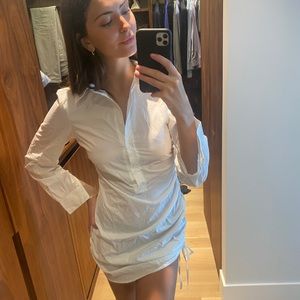 Pretty Little Thing White Cover up Dress